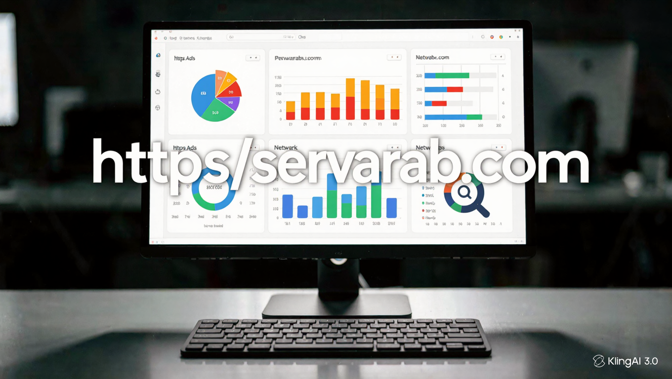 شاشة عرض تحليلات وإدارة حملات إعلانات جوجل في الخبر