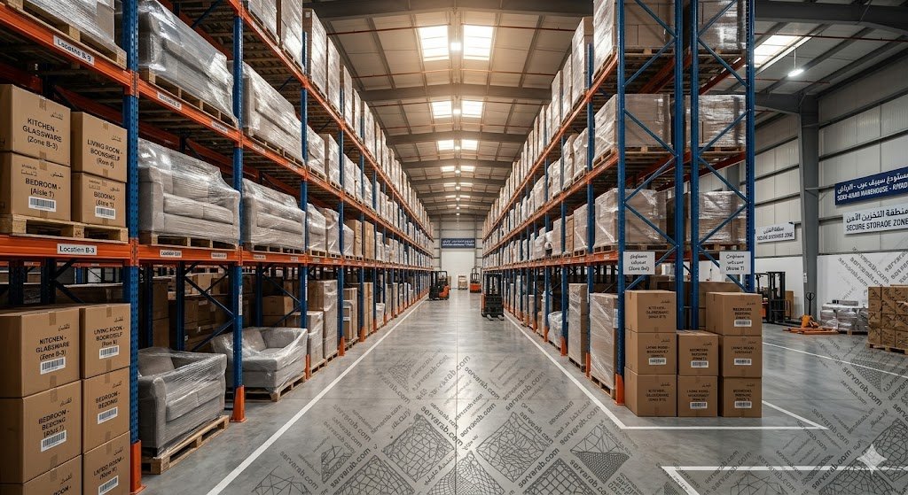 مستودعات آمنة ومجهزة لخدمة تخزين اثاث في الخبر