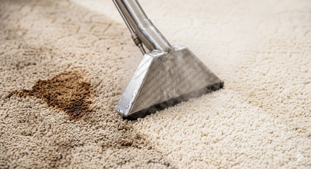 إزالة البقع الصعبة وتعقيم الموكيت عبر خدمات شركة تنظيف سجاد بالرياض