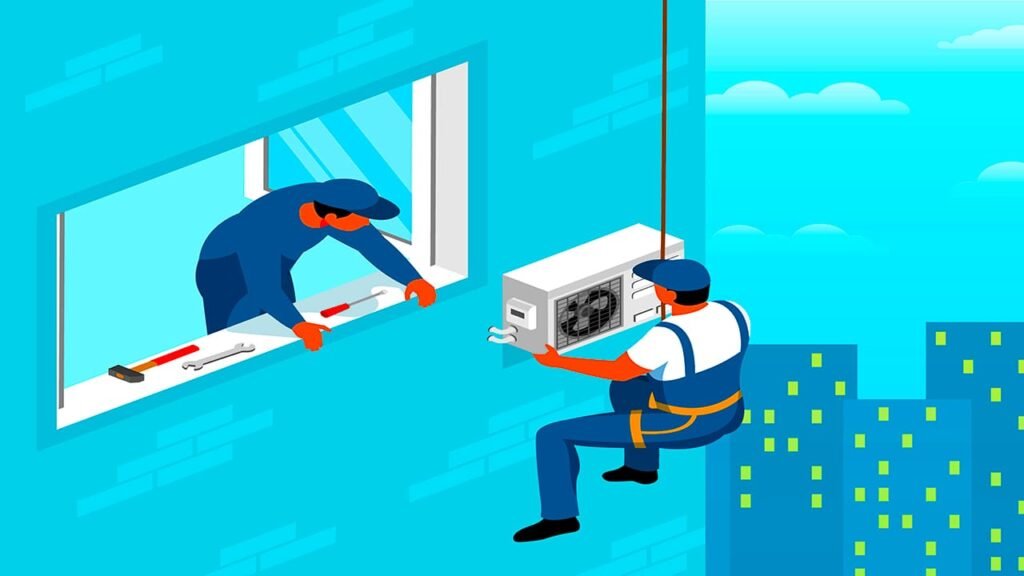 Read more about the article شركة تنظيف مكيفات بالجبيل