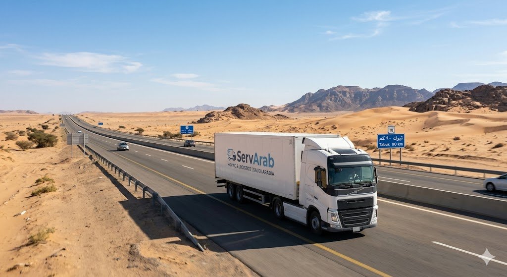 Read more about the article نقل عفش لتبوك من الرياض | دينا مغلقة مع فك وتغليف بضمان