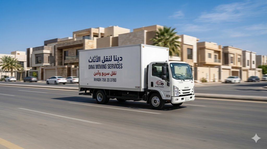 دينا حديثة توفر استجابة فورية وسريعة لطلبات نقل الأثاث في الرياض لتوفير وقت العميل