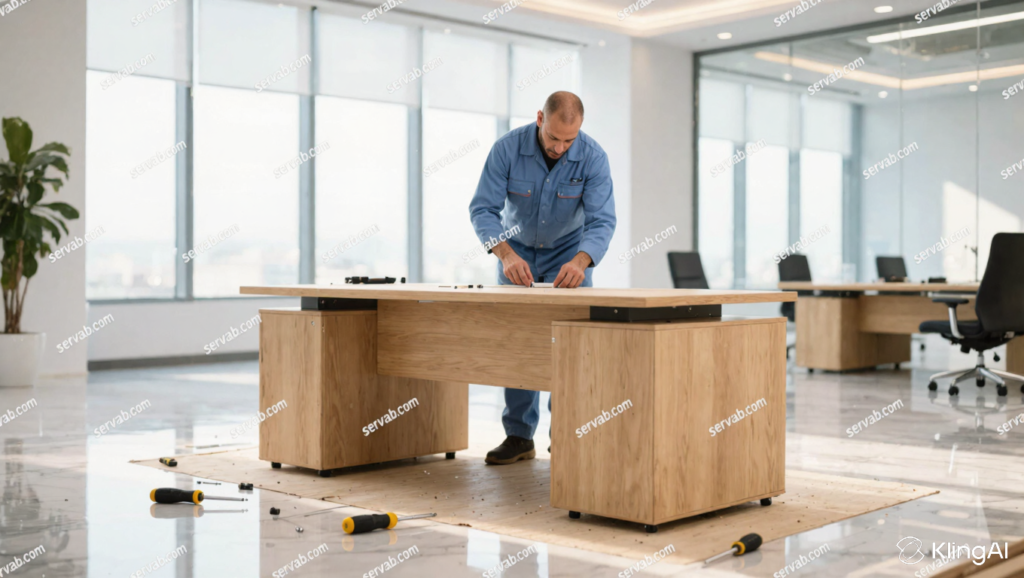 Read more about the article فك وتركيب أثاث الصحافة | إدارة فنية لحماية الأصول