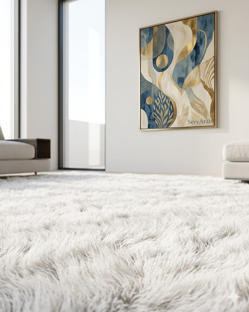 تعقيم وتعطير السجاد النتيجة النهائية بعد الانتهاء من غسيل سجاد الرياض